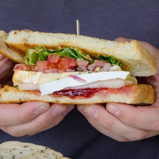 Turkey and Brie Sandwich